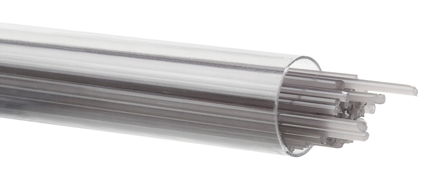 Bullseye COE90 Fusing Glass 000136 Deco Gray Stringer