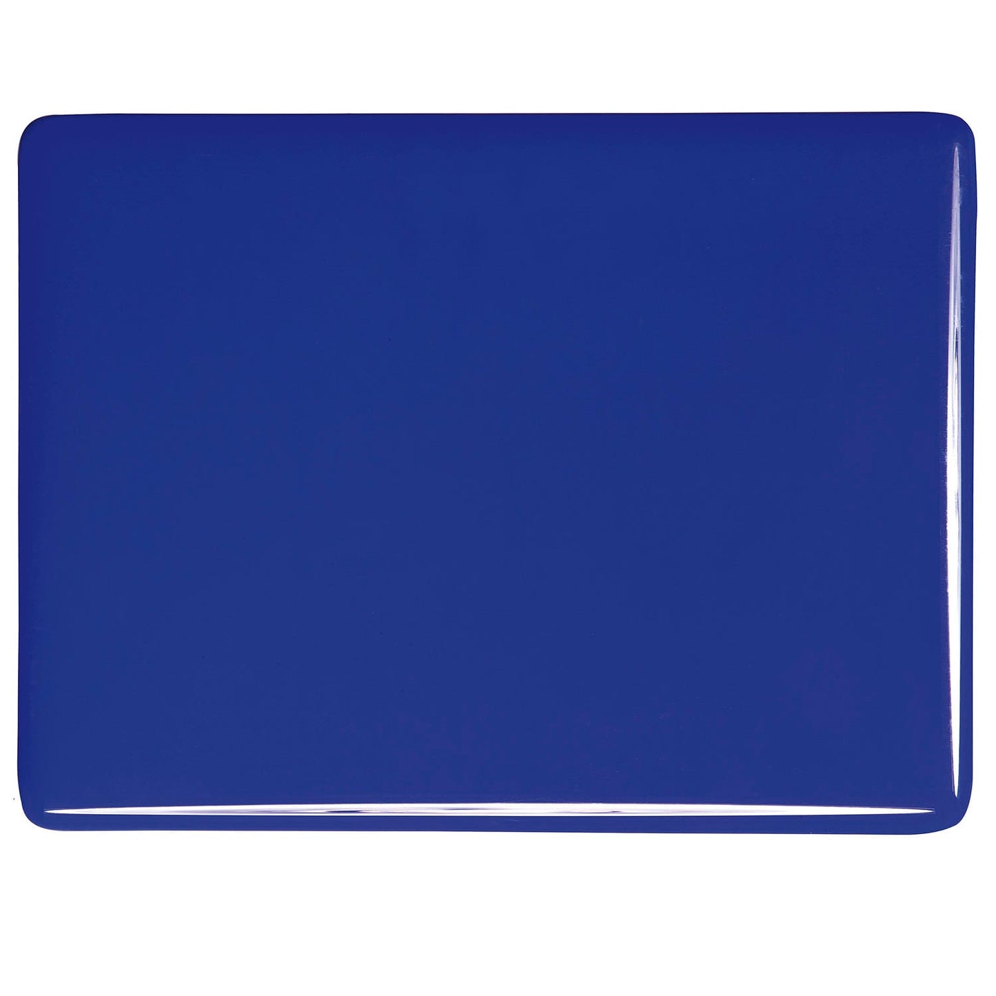 Bullseye COE90 Fusing Glass 000147 Deep Cobalt Blue Half Sheet