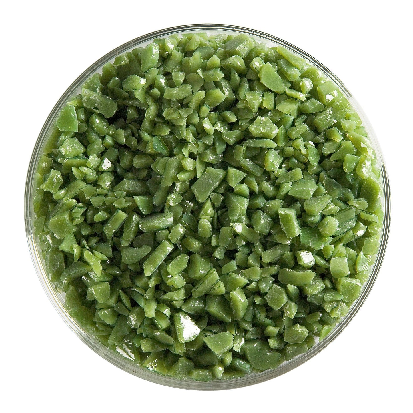 Bullseye COE90 Fusing Glass 000212 Olive Green Frit