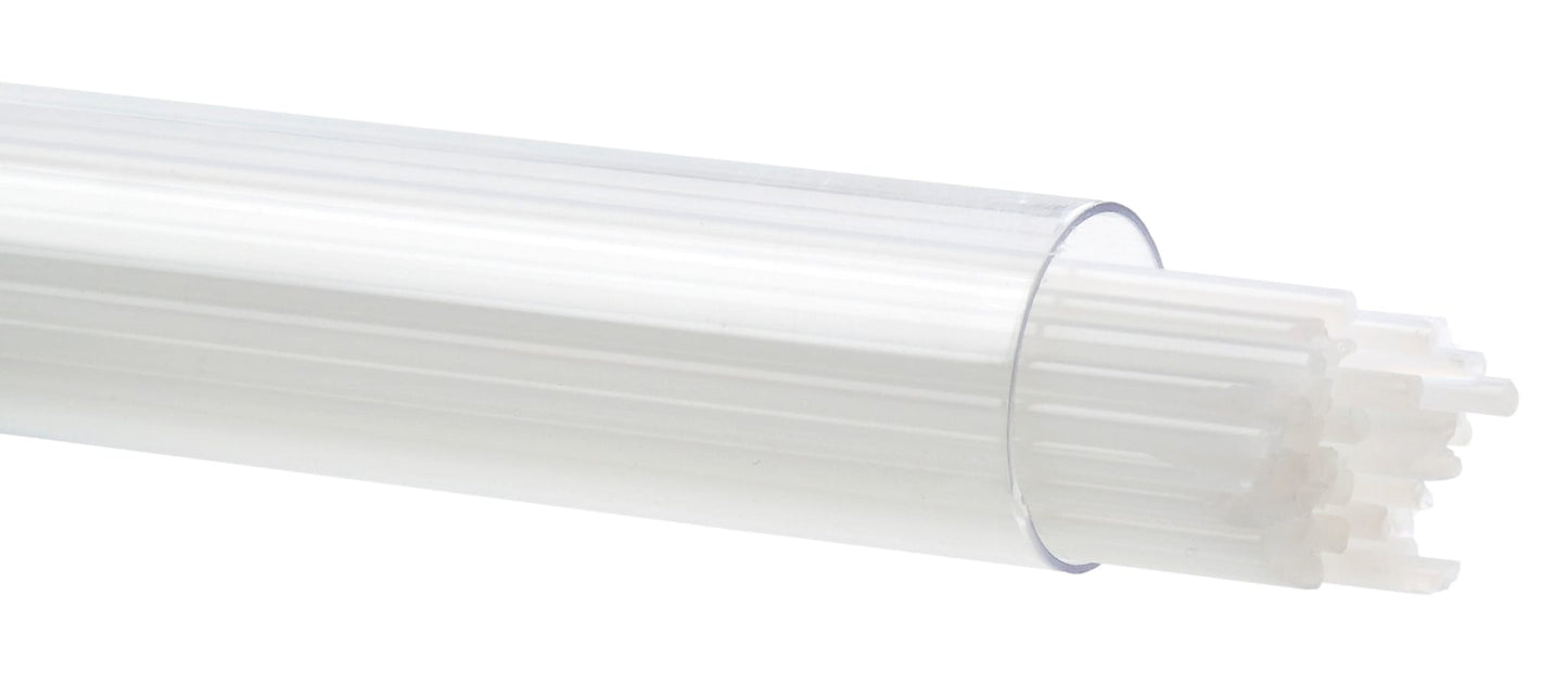 Bullseye COE90 Fusing Glass 000313 Dense White Stringer