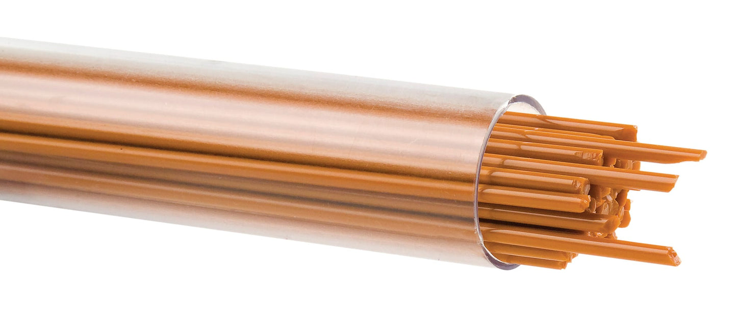 Bullseye COE90 Fusing Glass 000329 Burnt Orange Stringer