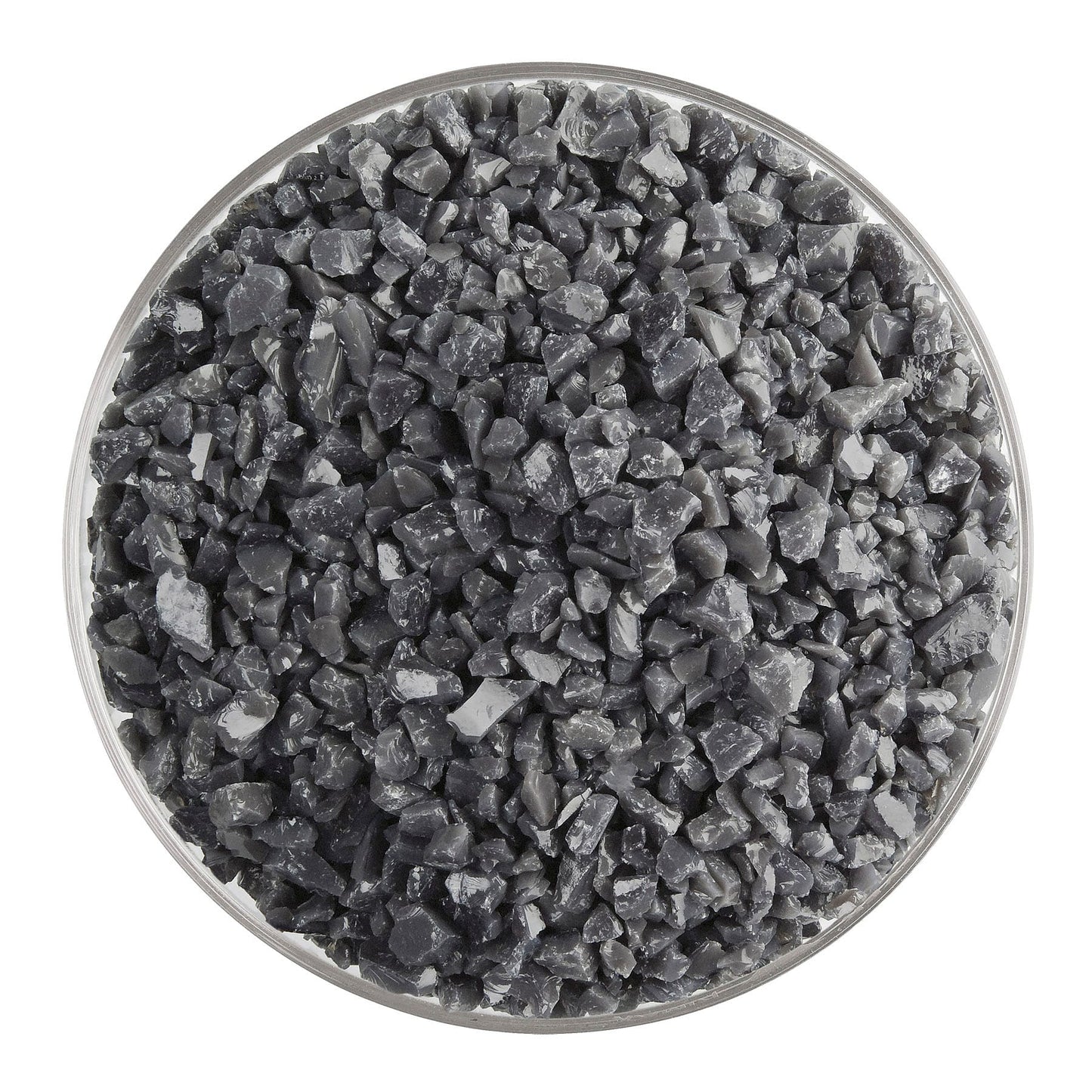 Bullseye COE90 Fusing Glass 000336 Deep Gray Frit