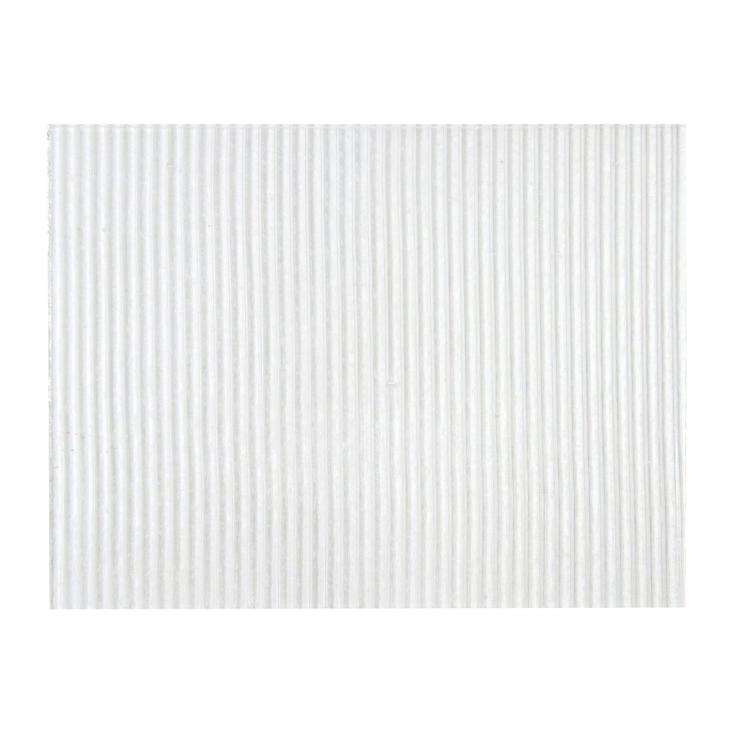 Bullseye COE90 Fusing Glass 001101 Clear, Prismatic Handy Sheet