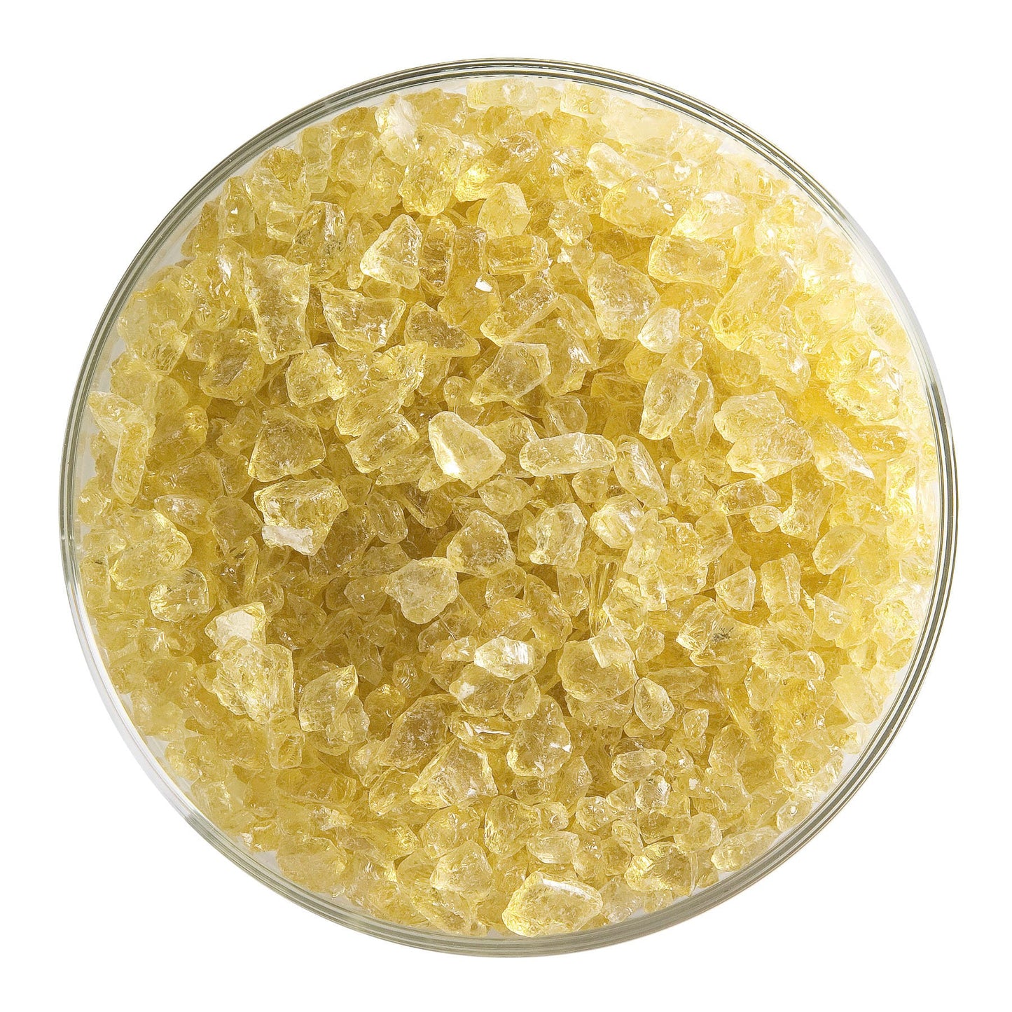 Bullseye COE90 Fusing Glass 001837 Medium Amber Frit