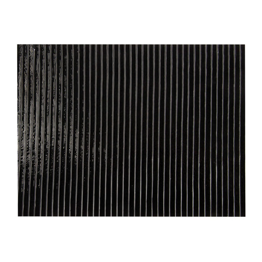 Bullseye COE90 Fusing Glass 000100 Black, Prismatic Handy Sheet