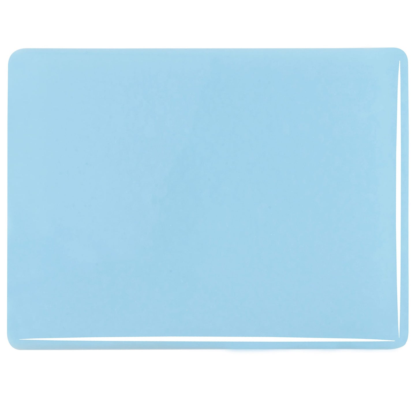 Bullseye COE90 Fusing Glass 000104 Glacier Blue Half Sheet