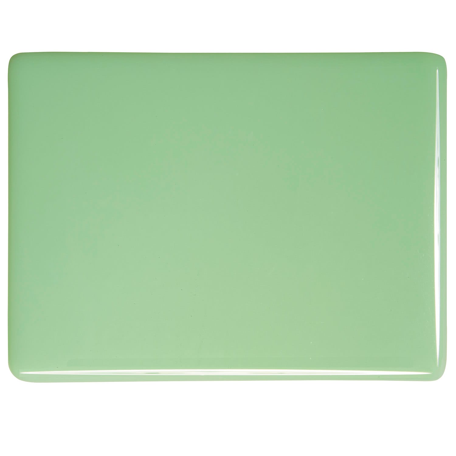 Bullseye COE90 Fusing Glass 000112 Mint Green Handy Sheet