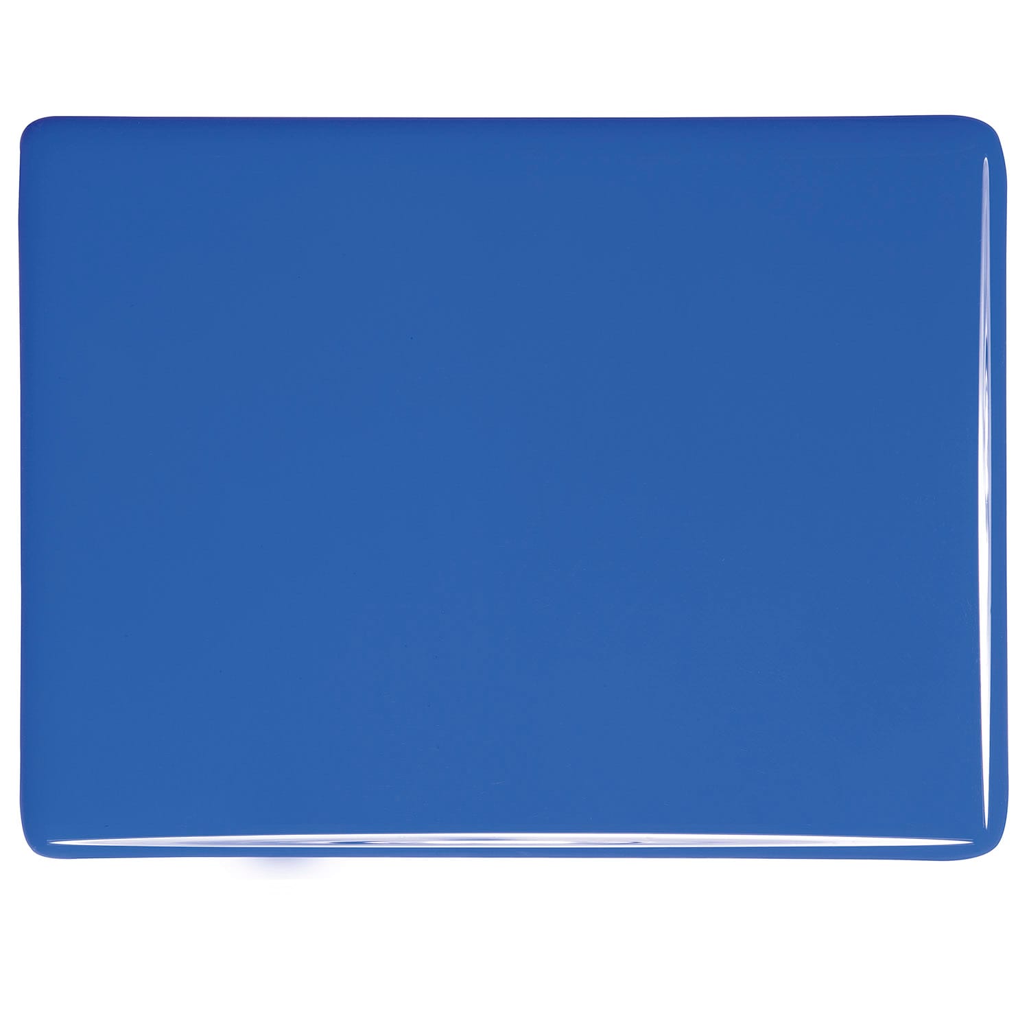 Bullseye COE90 Fusing Glass 000114 Cobalt Blue Handy Sheet