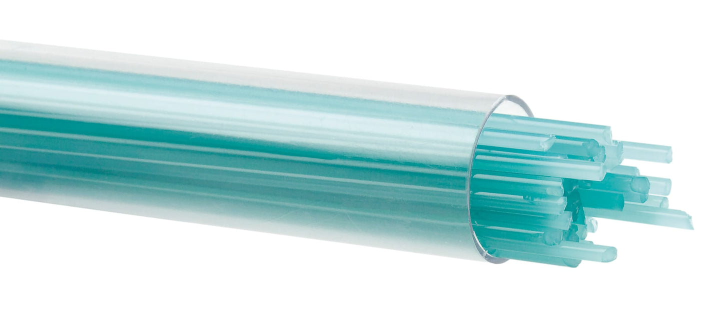 Bullseye COE90 Fusing Glass 000116 Turquoise Blue Stringer