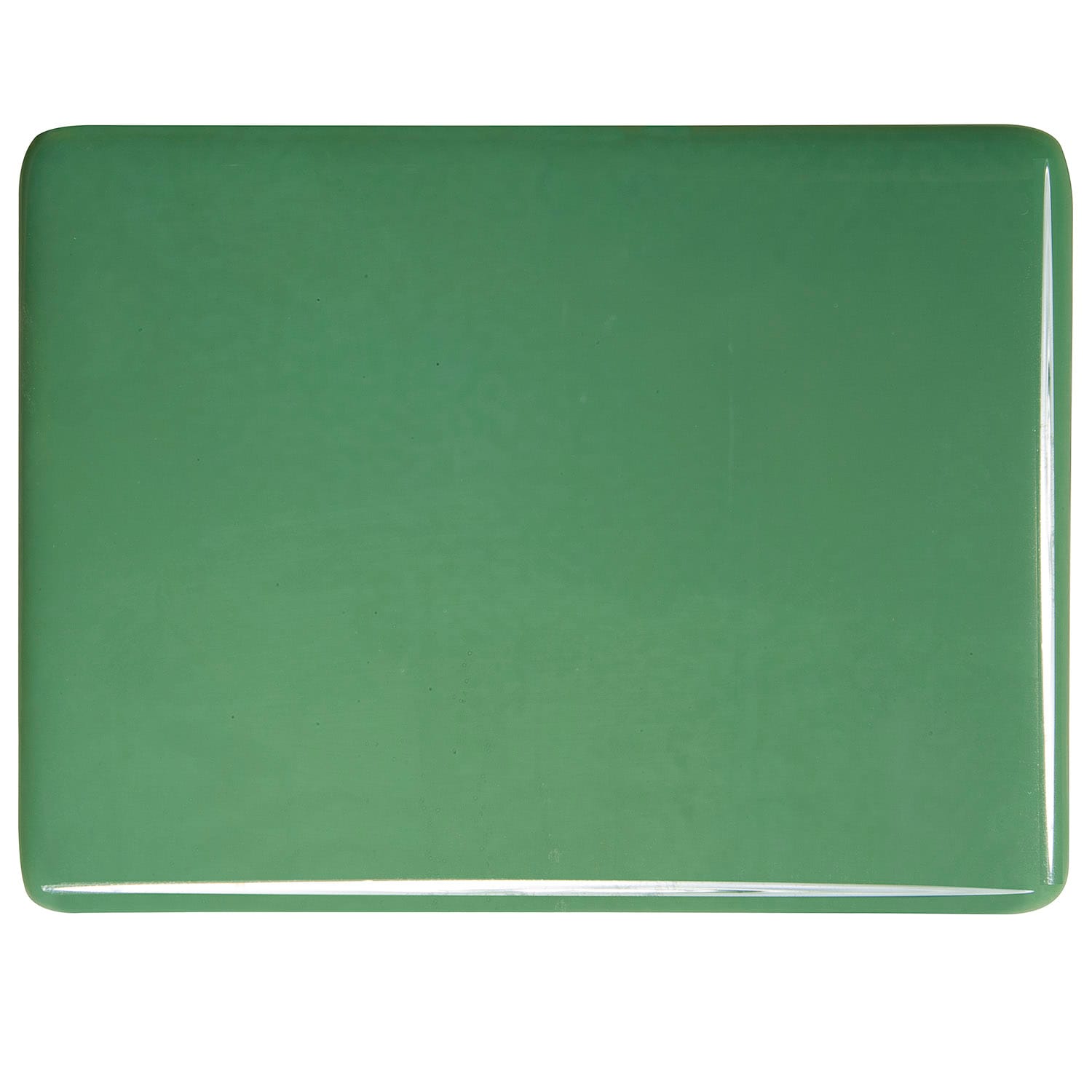 Bullseye COE90 Fusing Glass 000117 Mineral Green Half Sheet