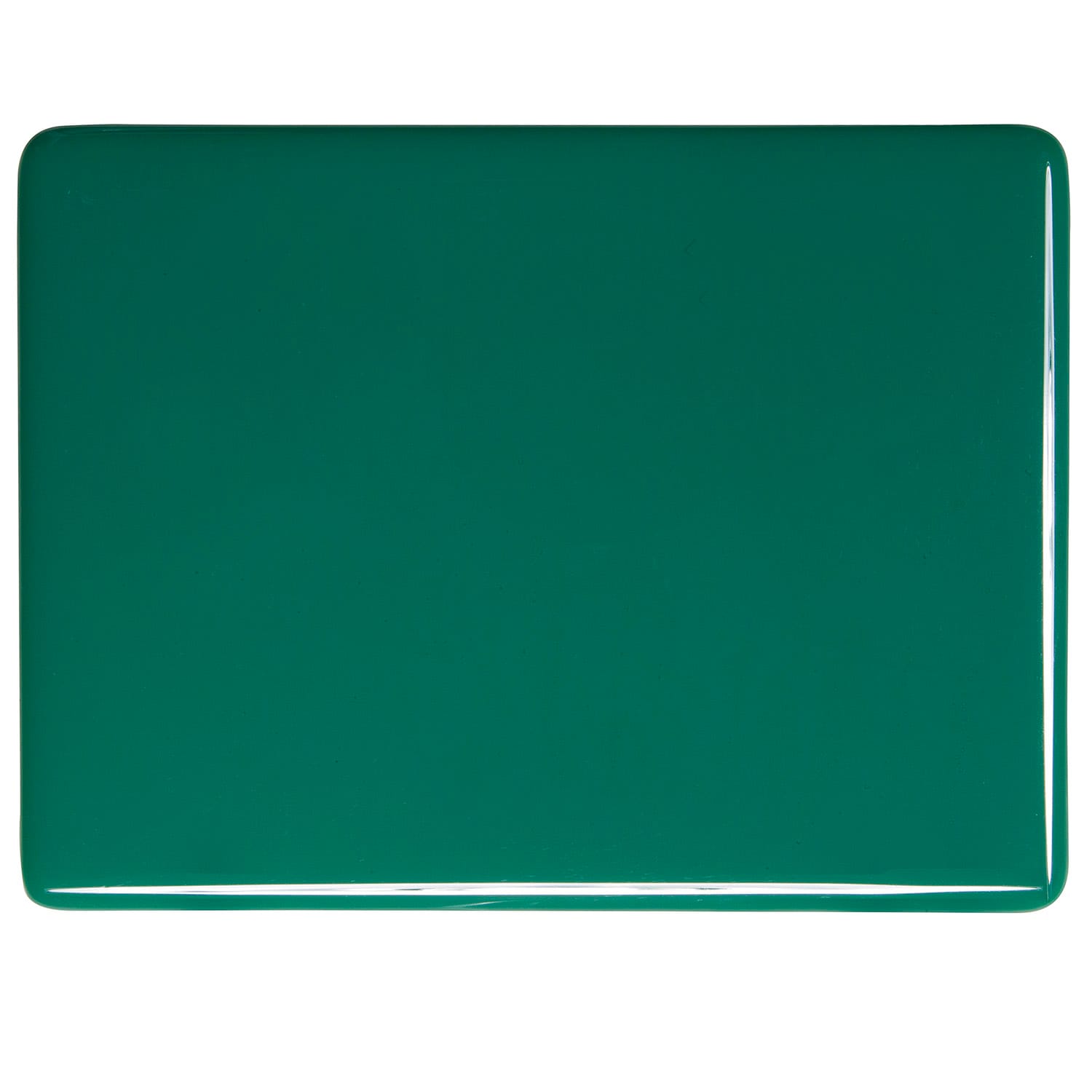 Bullseye COE90 Fusing Glass 000145 Jade Green Half Sheet