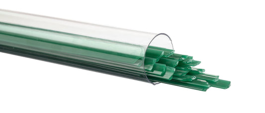 Bullseye COE90 Fusing Glass 000145 Jade Green Ribbon