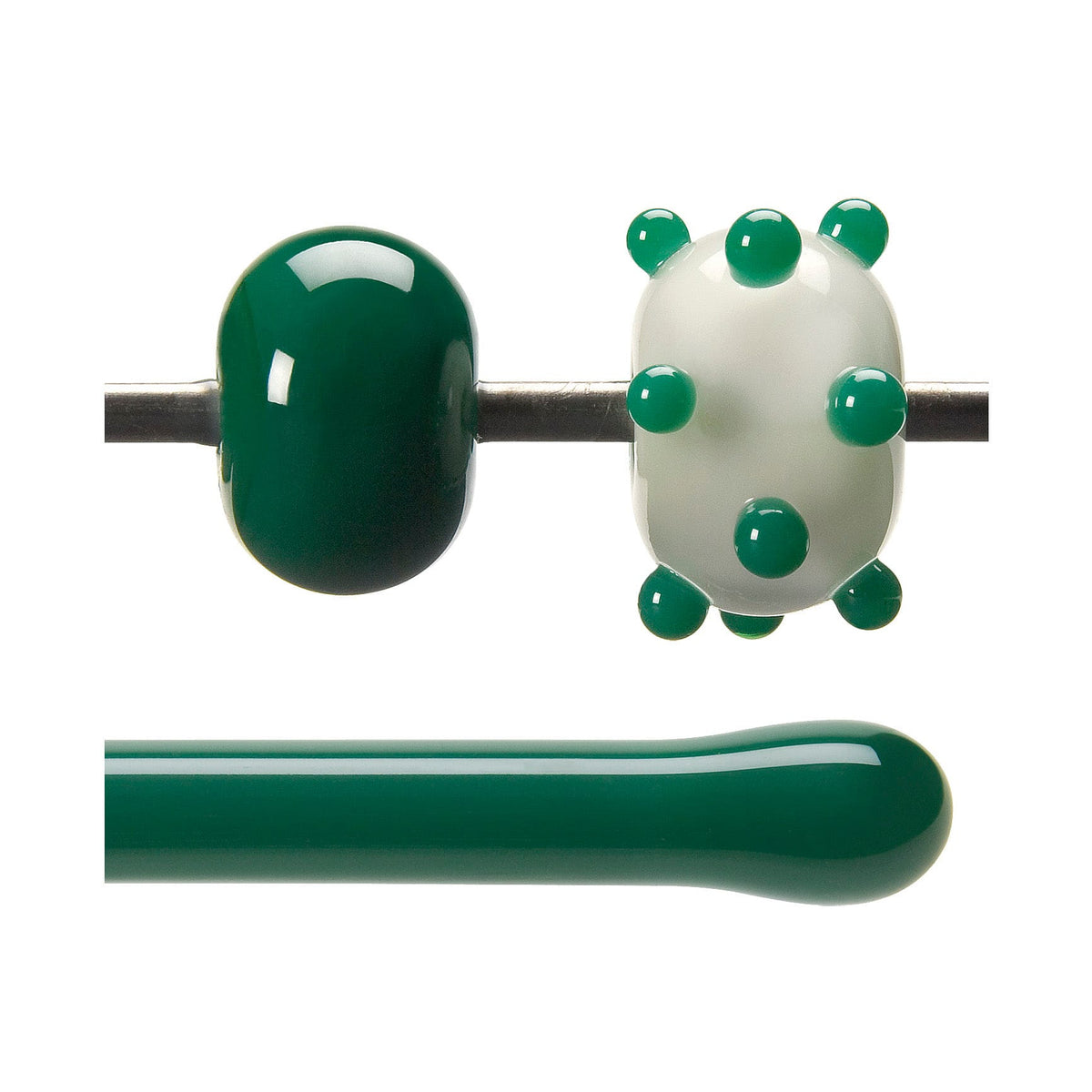 Jade Rod 000145 Jade Green Rod – Australian Art Glass Supplies