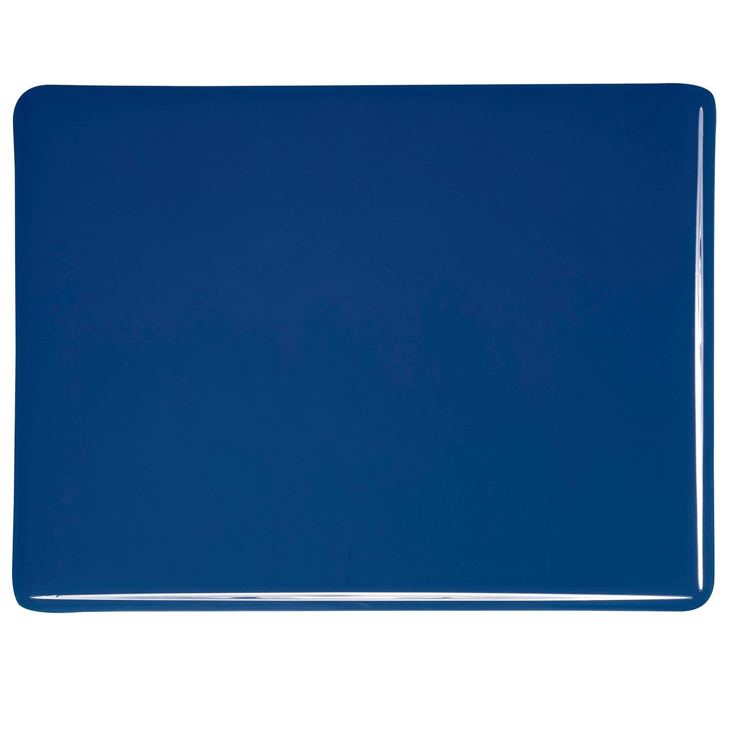 Bullseye COE90 Fusing Glass 000148 Indigo Blue Half Sheet