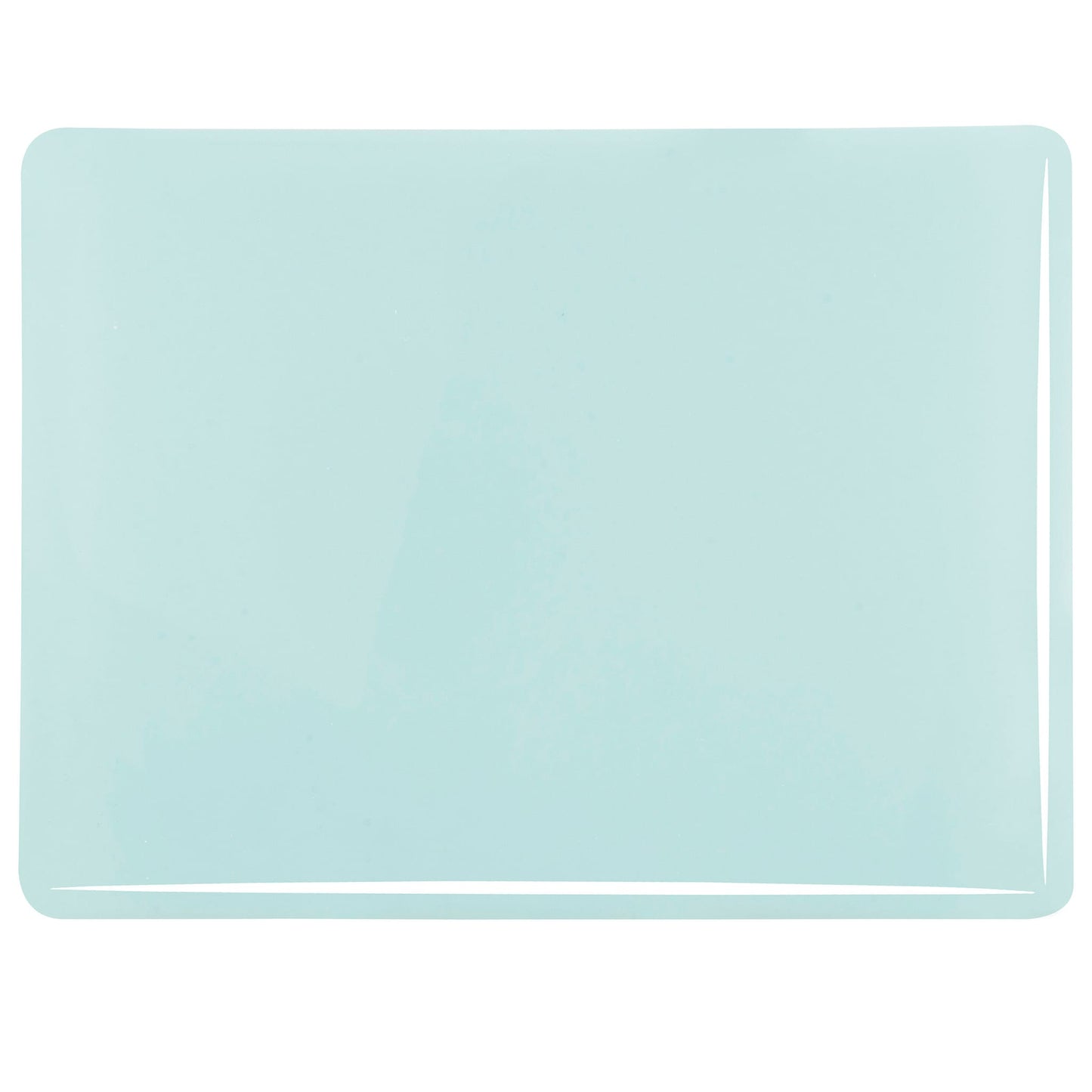 Bullseye COE90 Fusing Glass 000161 Robin's Egg Blue Half Sheet