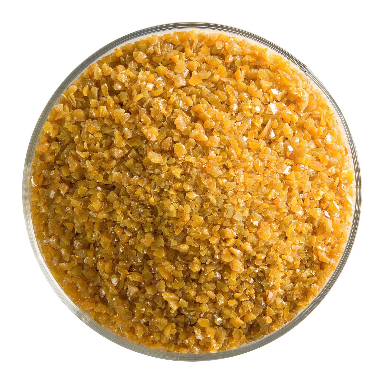 Bullseye COE90 Fusing Glass 000337 Butterscotch Frit