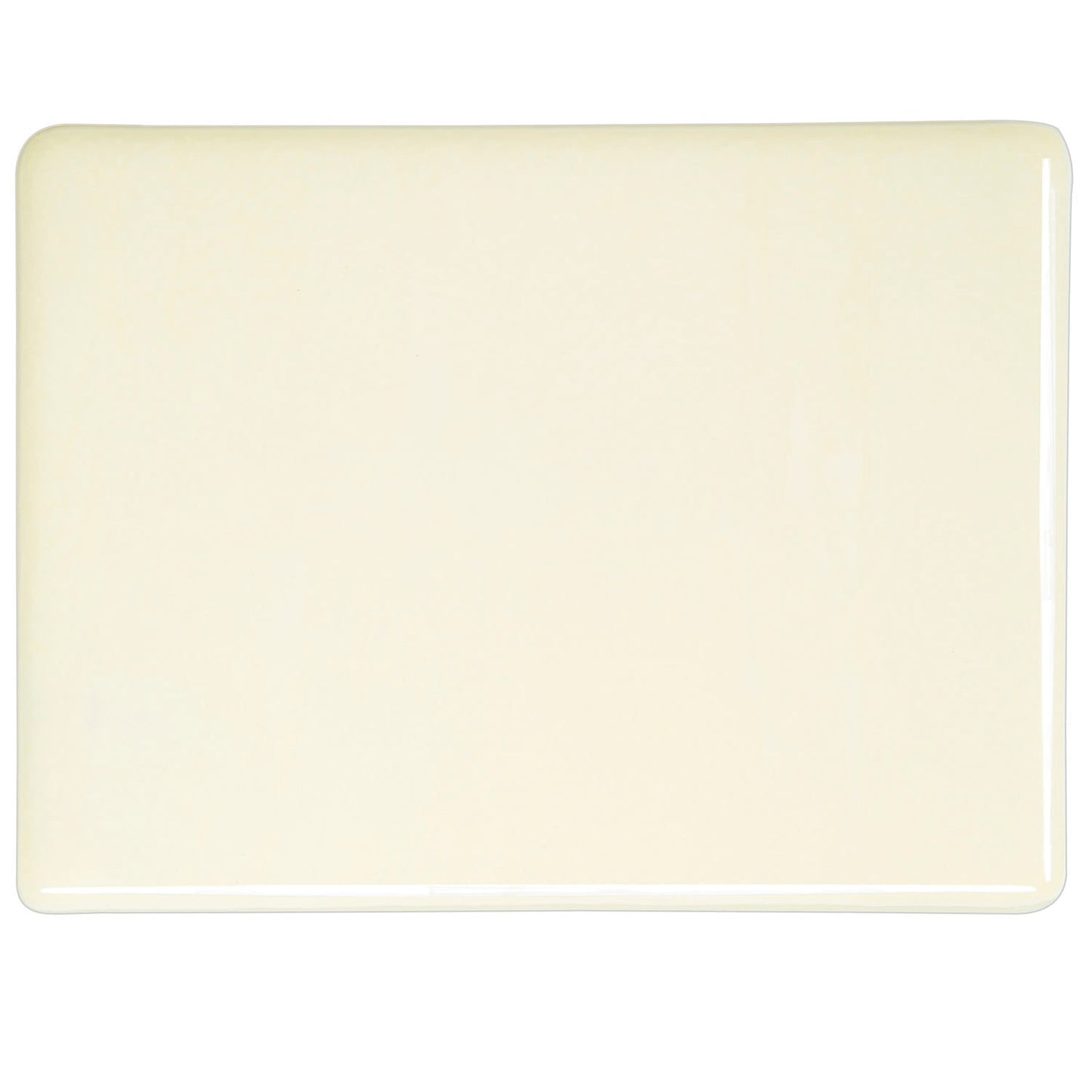 Bullseye COE90 Fusing Glass 000920 Warm White Half Sheet