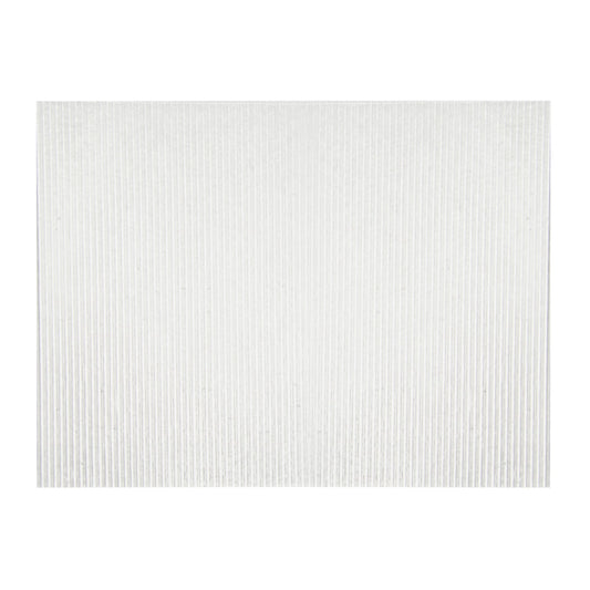 Bullseye COE90 Fusing Glass 001101 Clear, Reed Full Sheet