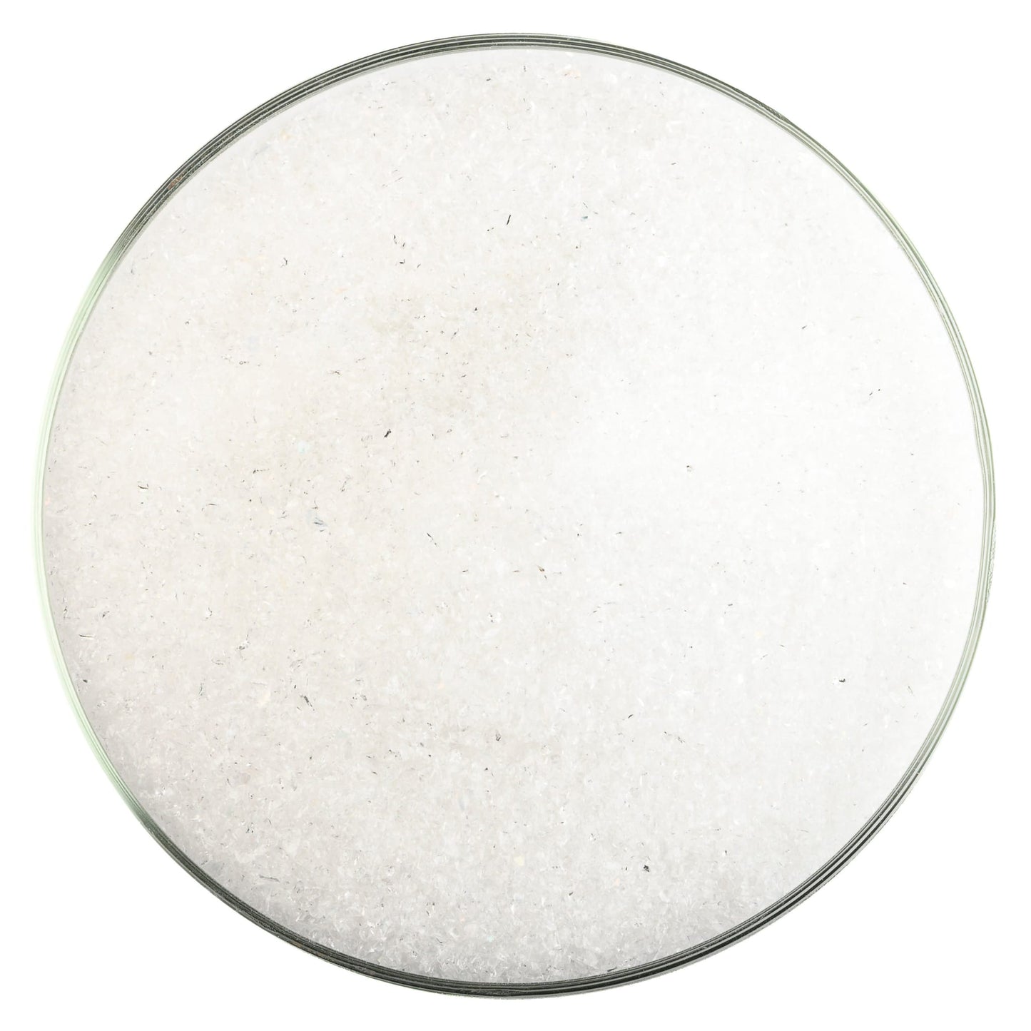 Bullseye COE90 Fusing Glass 001101 Clear, Iridescent Frit