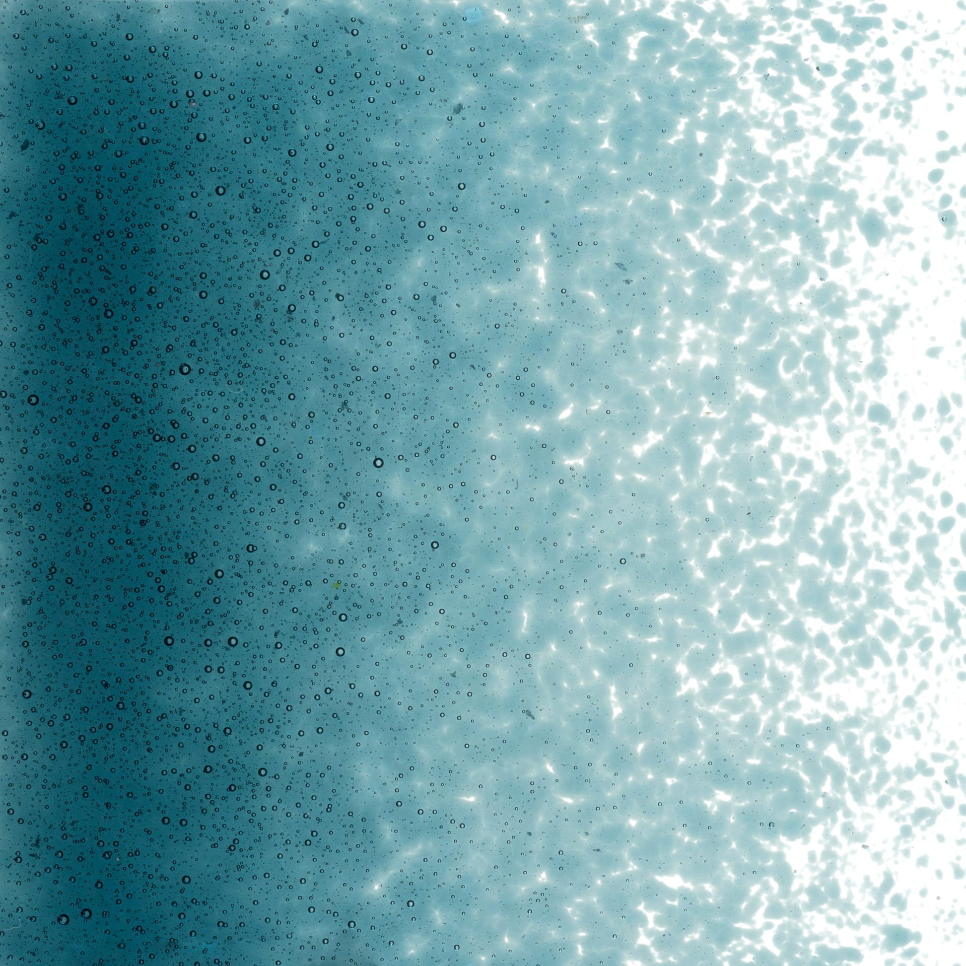 Bullseye COE90 Fusing Glass 001108 Aquamarine Blue Frit