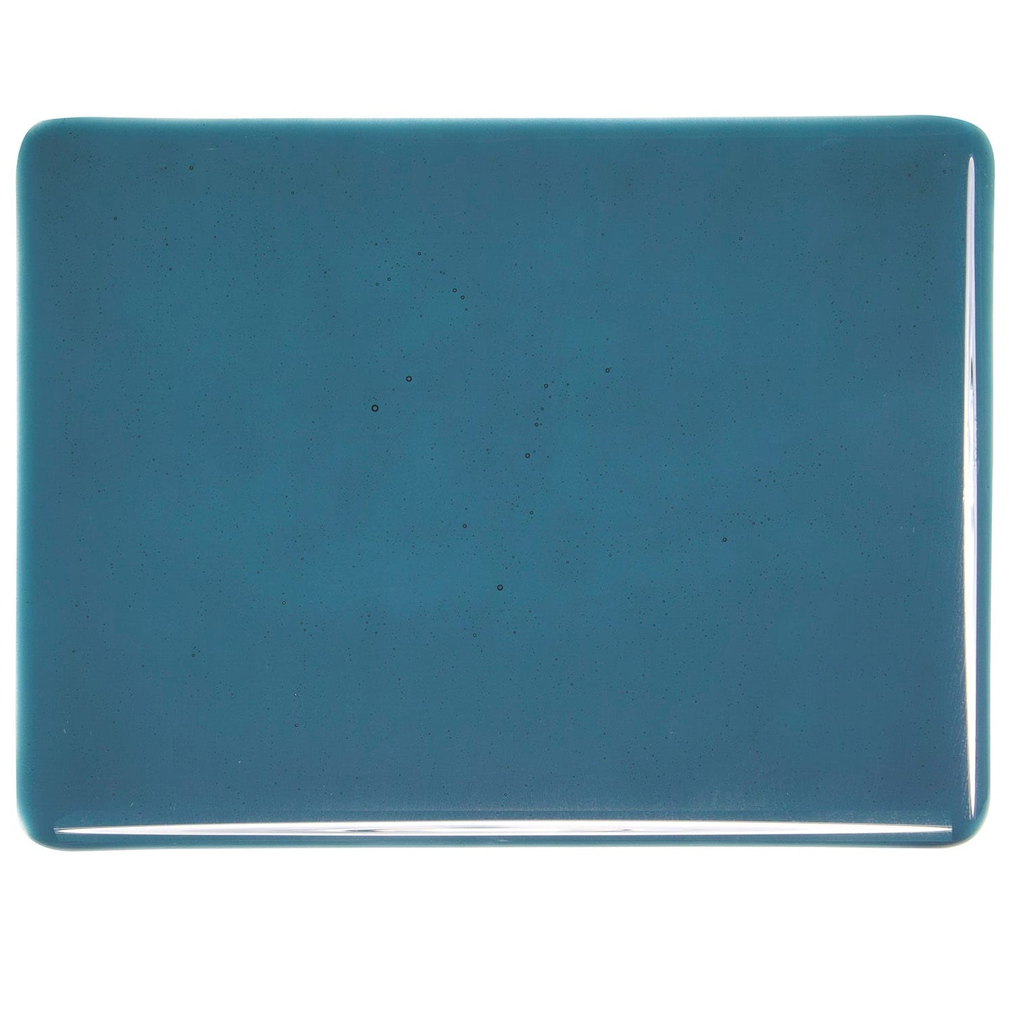 Bullseye COE90 Fusing Glass 001108 Aquamarine Blue Half Sheet