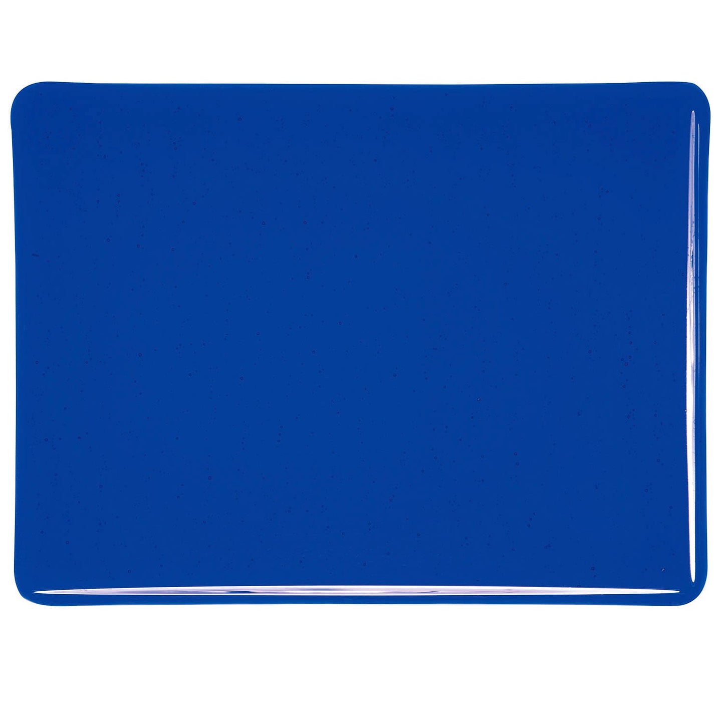 Bullseye COE90 Fusing Glass 001114 Deep Royal Blue Half Sheet