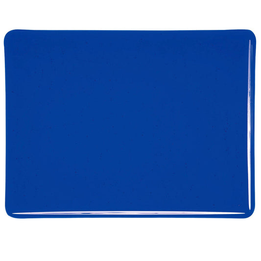 Bullseye COE90 Fusing Glass 001114 Deep Royal Blue Half Sheet