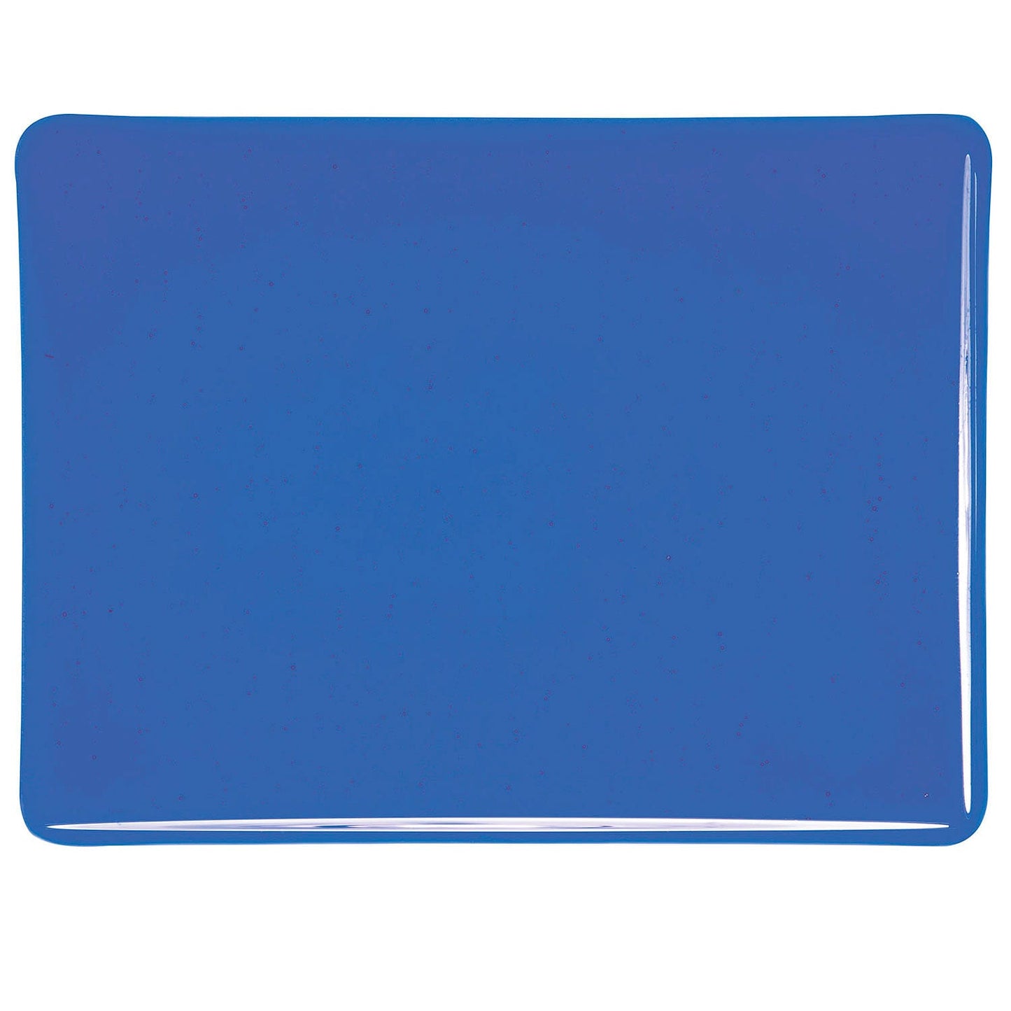 Bullseye COE90 Fusing Glass 001114 Deep Royal Blue Handy Sheet