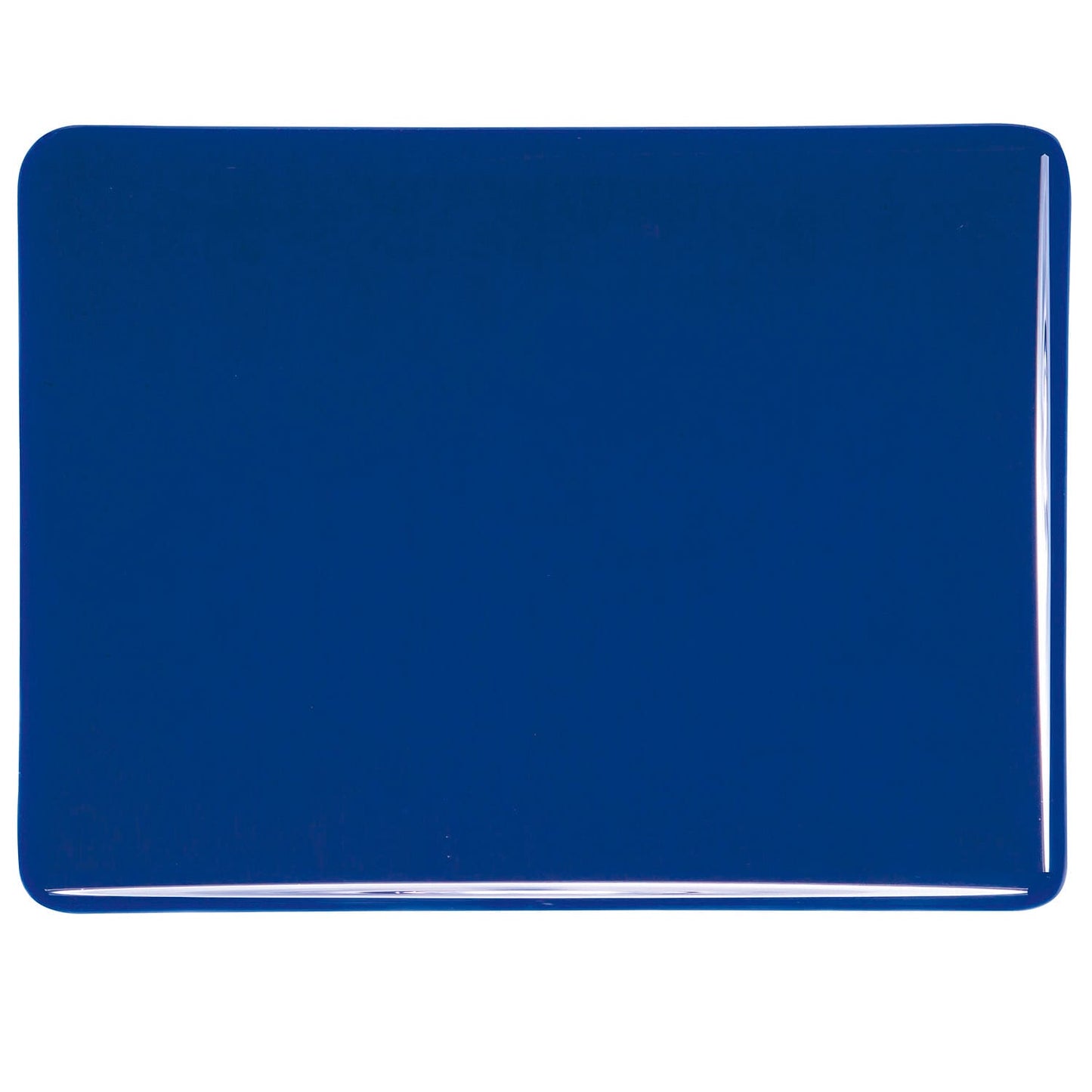 Bullseye COE90 Fusing Glass 001118 Midnight Blue Handy Sheet