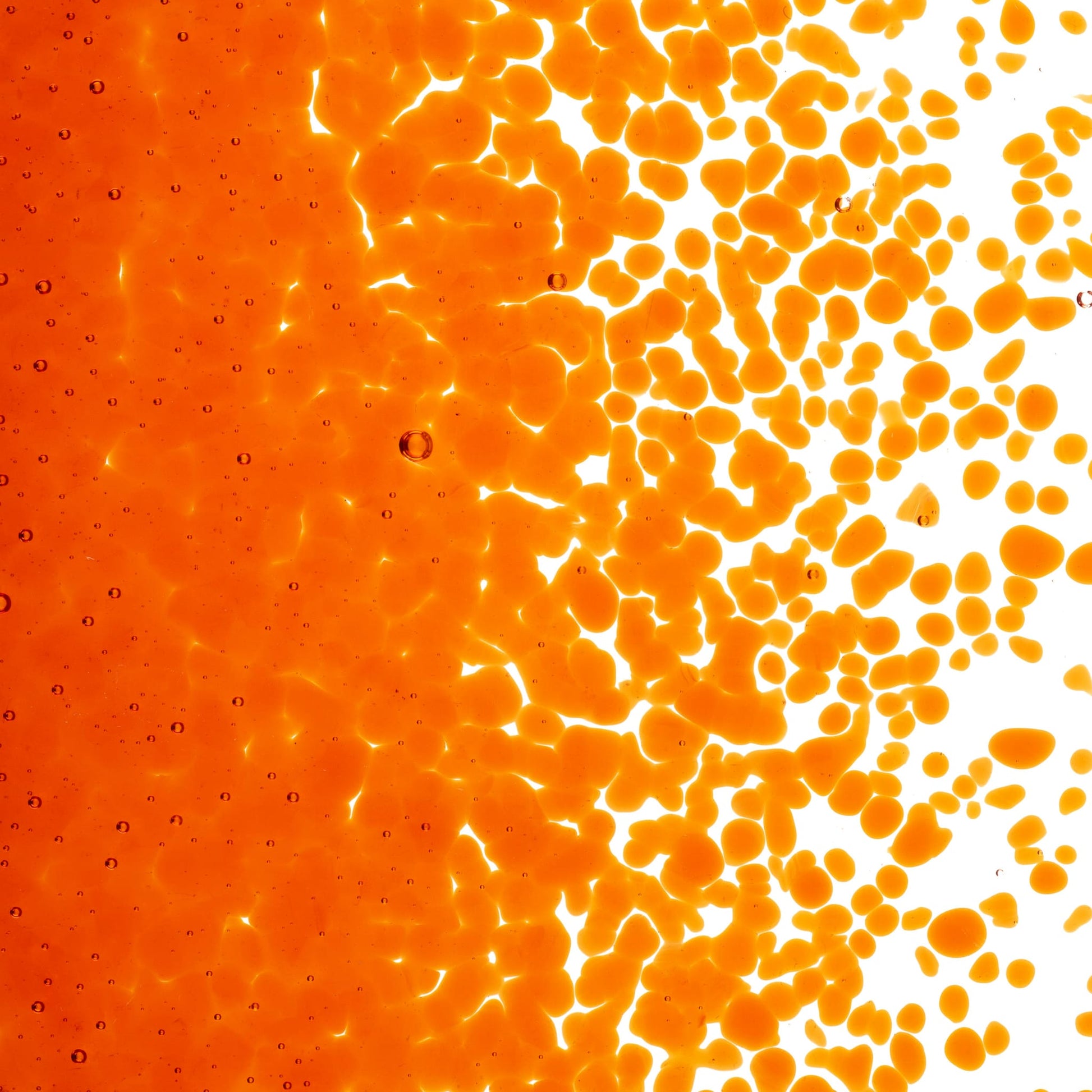Bullseye COE90 Fusing Glass 001125 Orange Frit