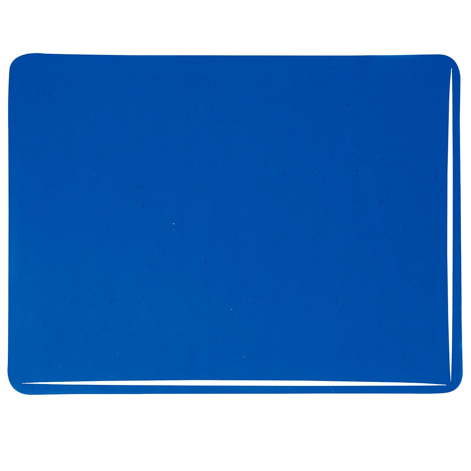 Bullseye COE90 Fusing Glass 001164 Caribbean Blue Full Sheet