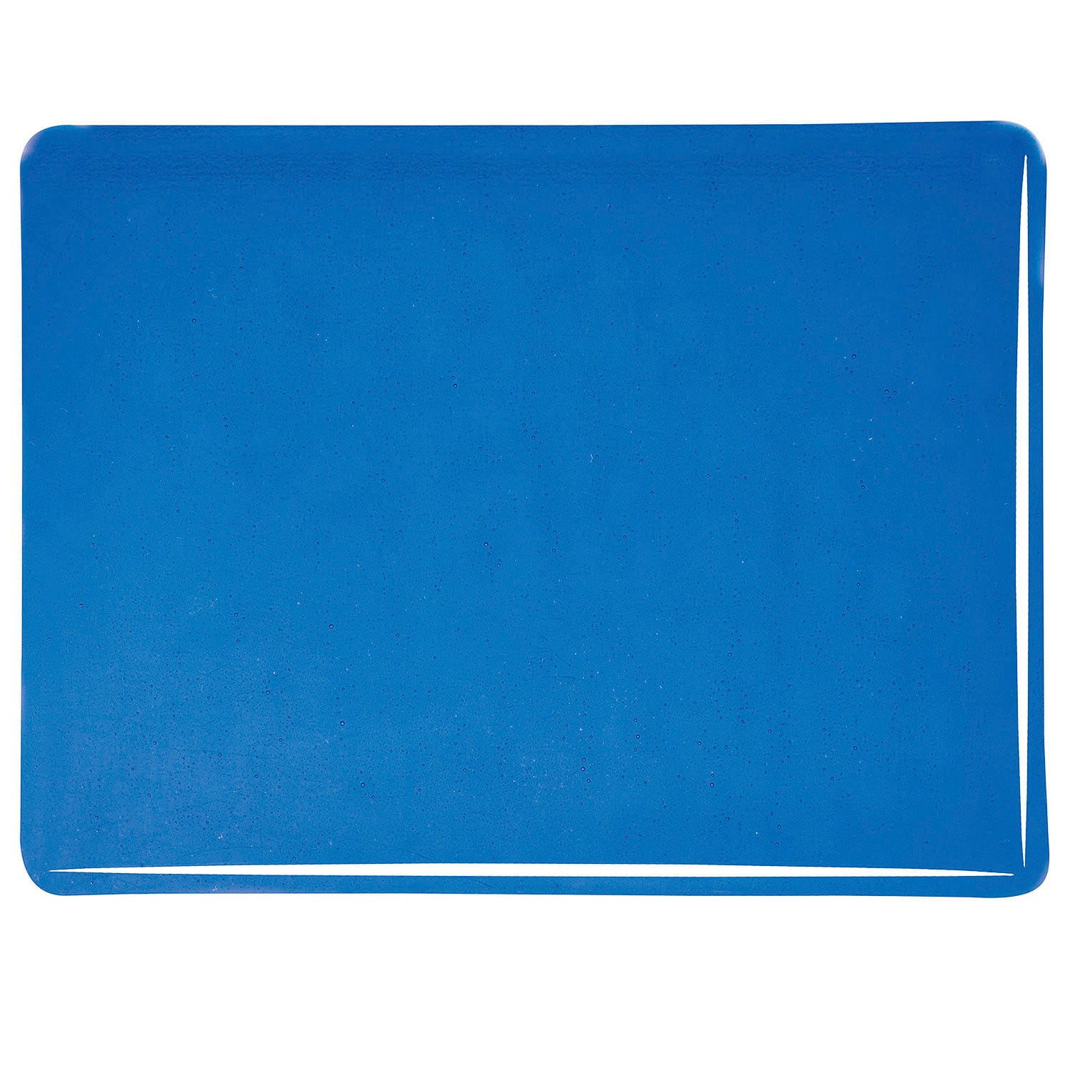 Bullseye COE90 Fusing Glass 001164 Caribbean Blue Half Sheet