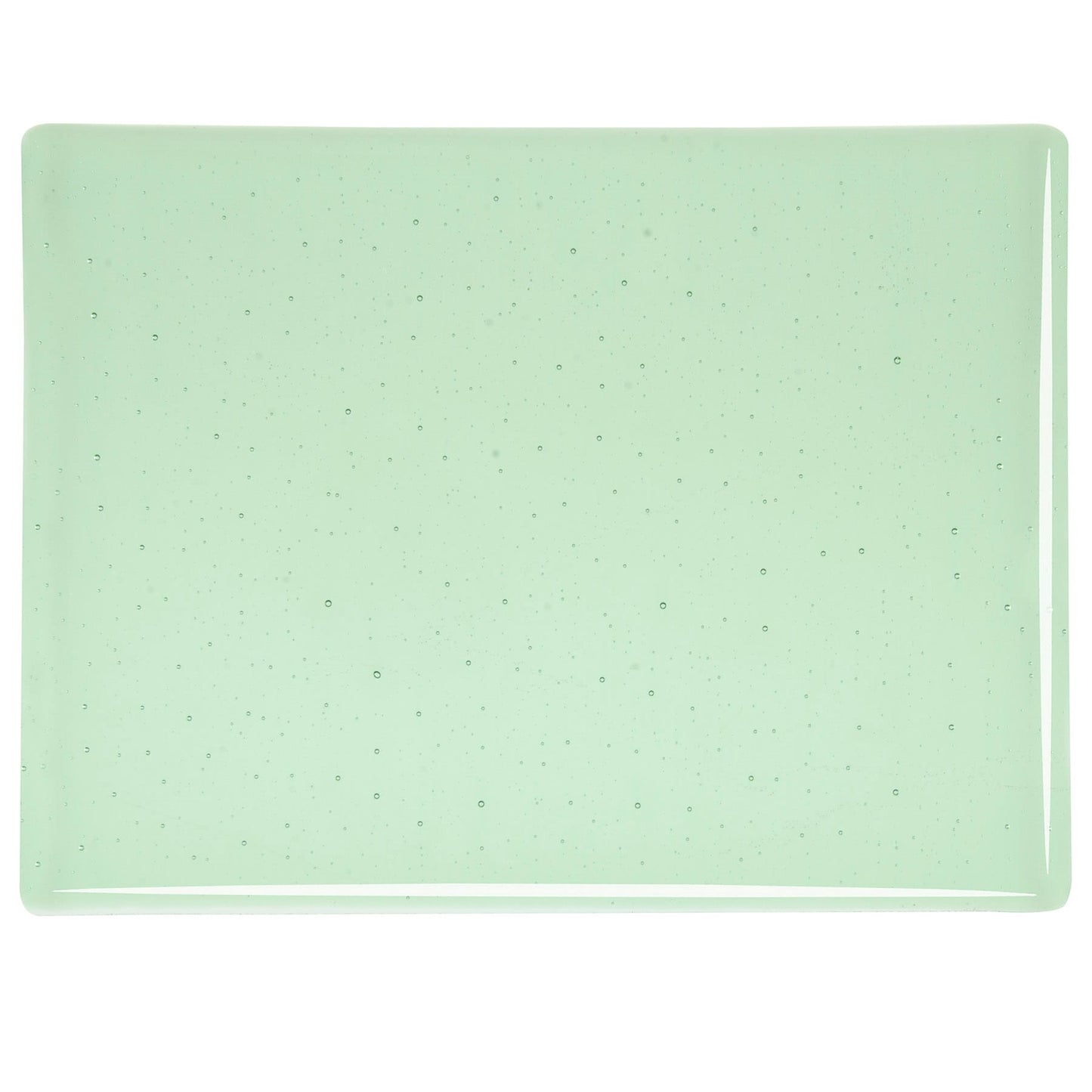Bullseye COE90 Fusing Glass 001217 Leaf Green Handy Sheet