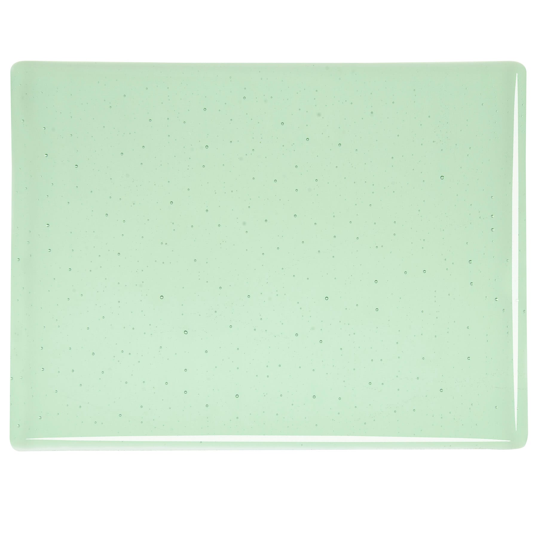 Bullseye COE90 Fusing Glass 001217 Leaf Green Handy Sheet