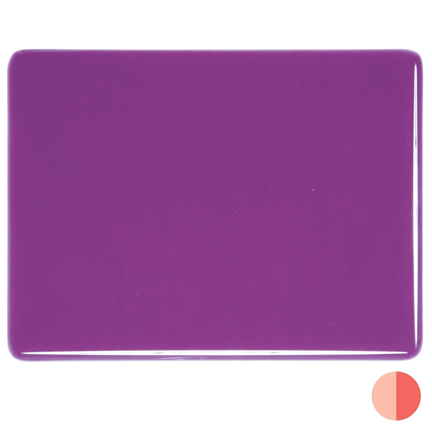 Bullseye COE90 Fusing Glass 001234 Violet Handy Sheet