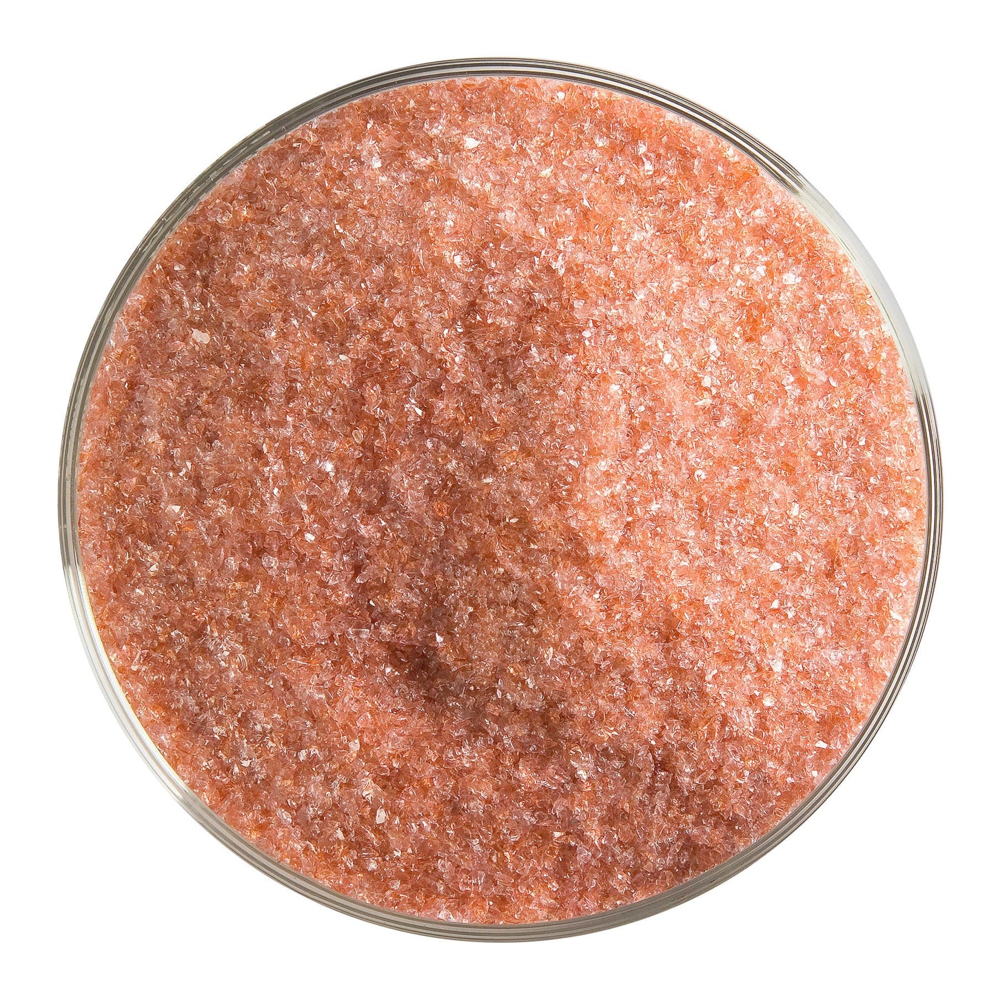 Bullseye COE90 Fusing Glass 001305 Sunset Coral Frit