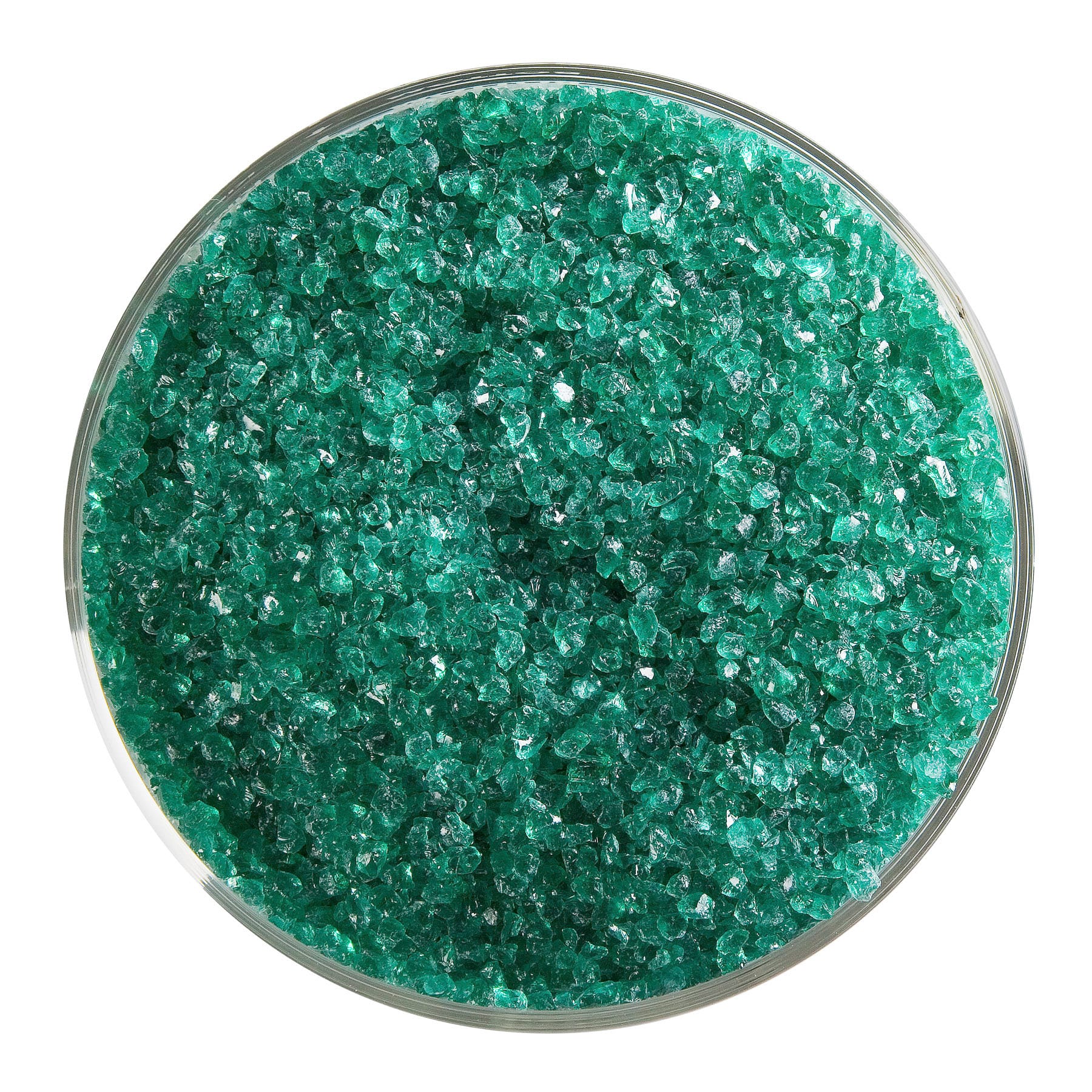 Bullseye COE90 Fusing Glass 001417 Emerald Green Frit