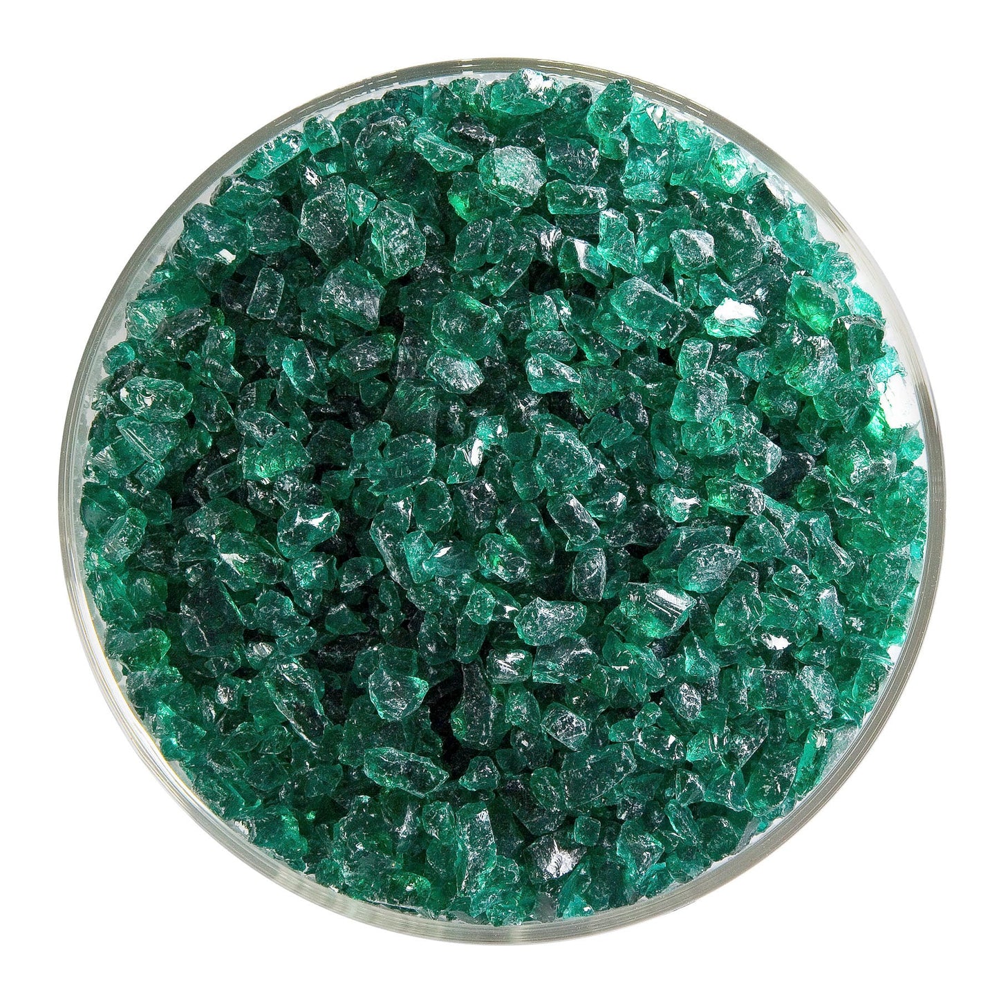 Bullseye COE90 Fusing Glass 001417 Emerald Green Frit
