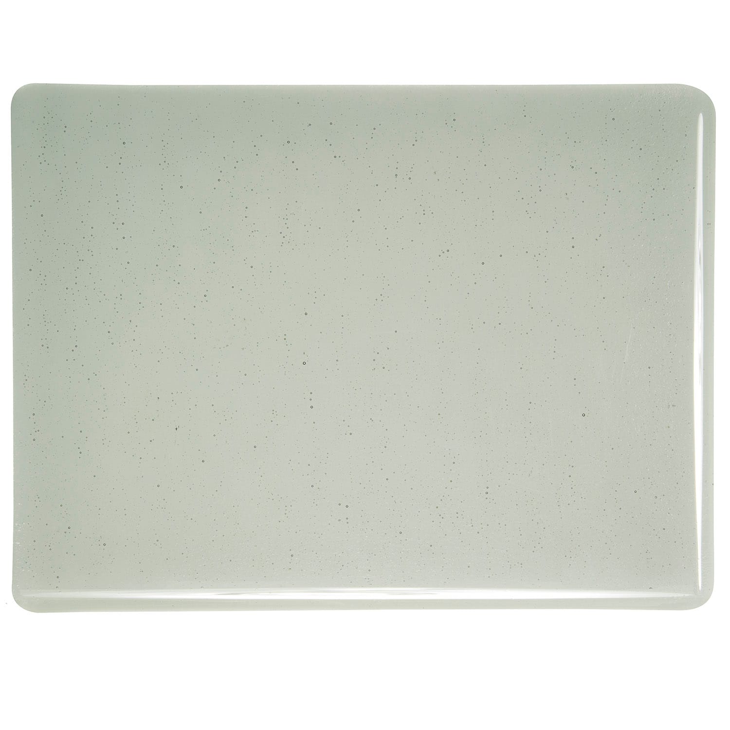 Bullseye COE90 Fusing Glass 001429 Light Silver Gray Half Sheet
