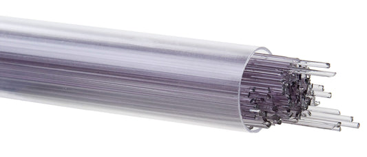 Bullseye COE90 Fusing Glass 001429 Light Silver Gray Stringer