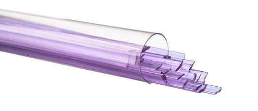Bullseye COE90 Fusing Glass 001442 Neo-Lavender Shift Ribbon
