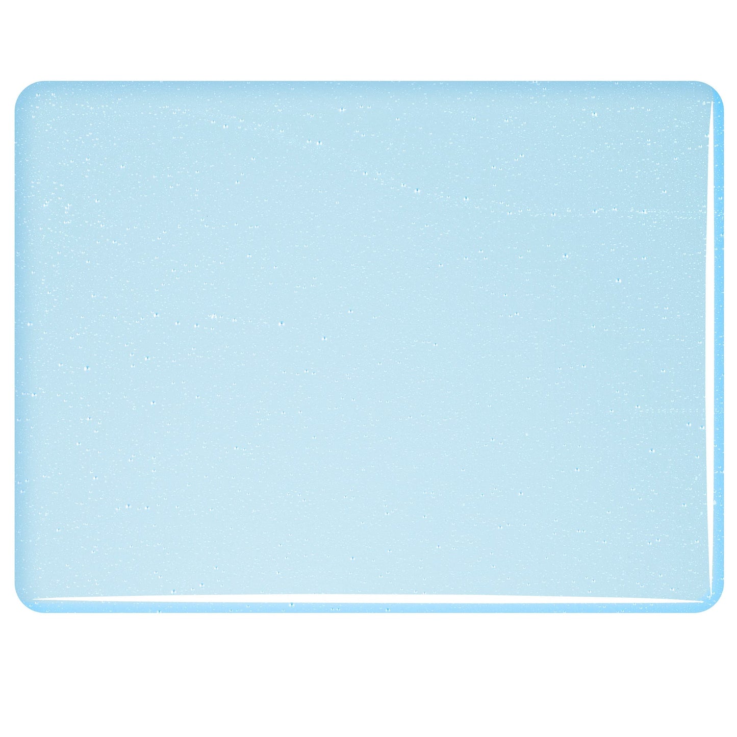 Bullseye COE90 Fusing Glass 001816 Turquoise Blue Tint Full Sheet