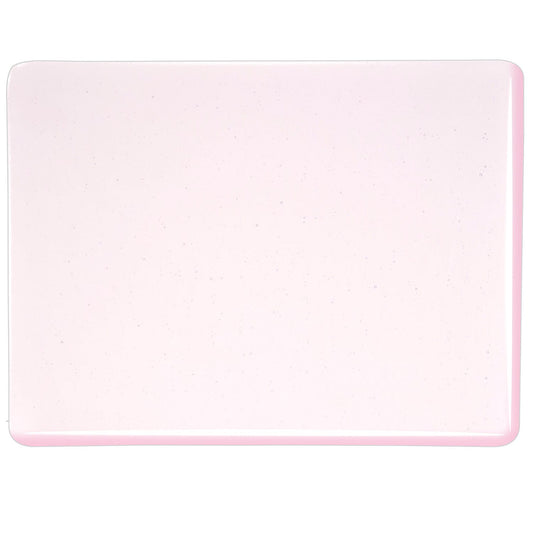 Bullseye COE90 Fusing Glass 001821 Erbium Pink Tint Half Sheet