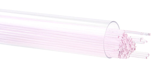Bullseye COE90 Fusing Glass 001821 Erbium Pink Stringer