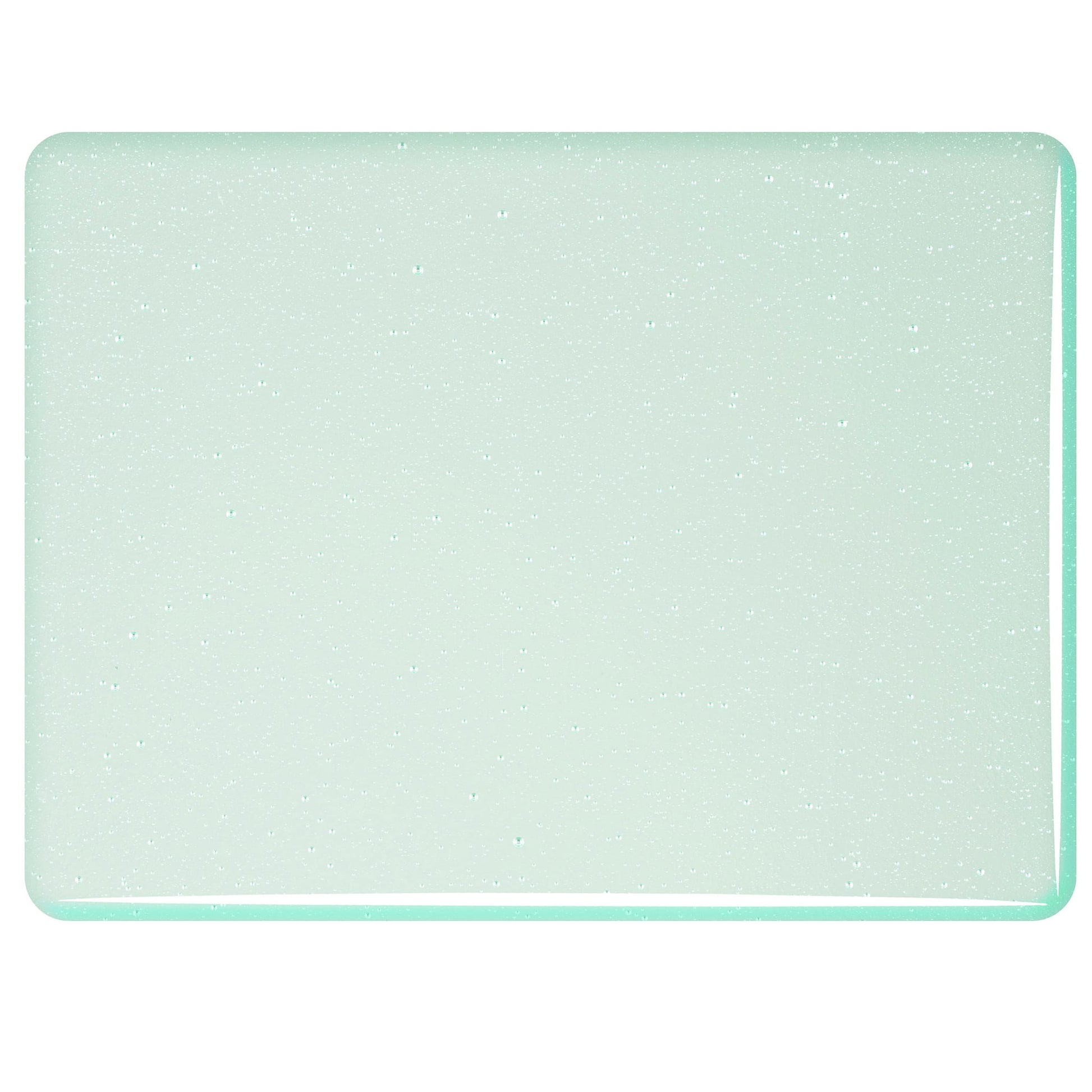 Bullseye COE90 Fusing Glass 001845 Ming Green Tint Full Sheet