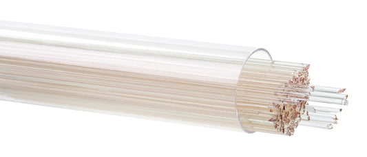 Bullseye COE90 Fusing Glass 001859 Rhubarb Pink/Green Shift Stringer